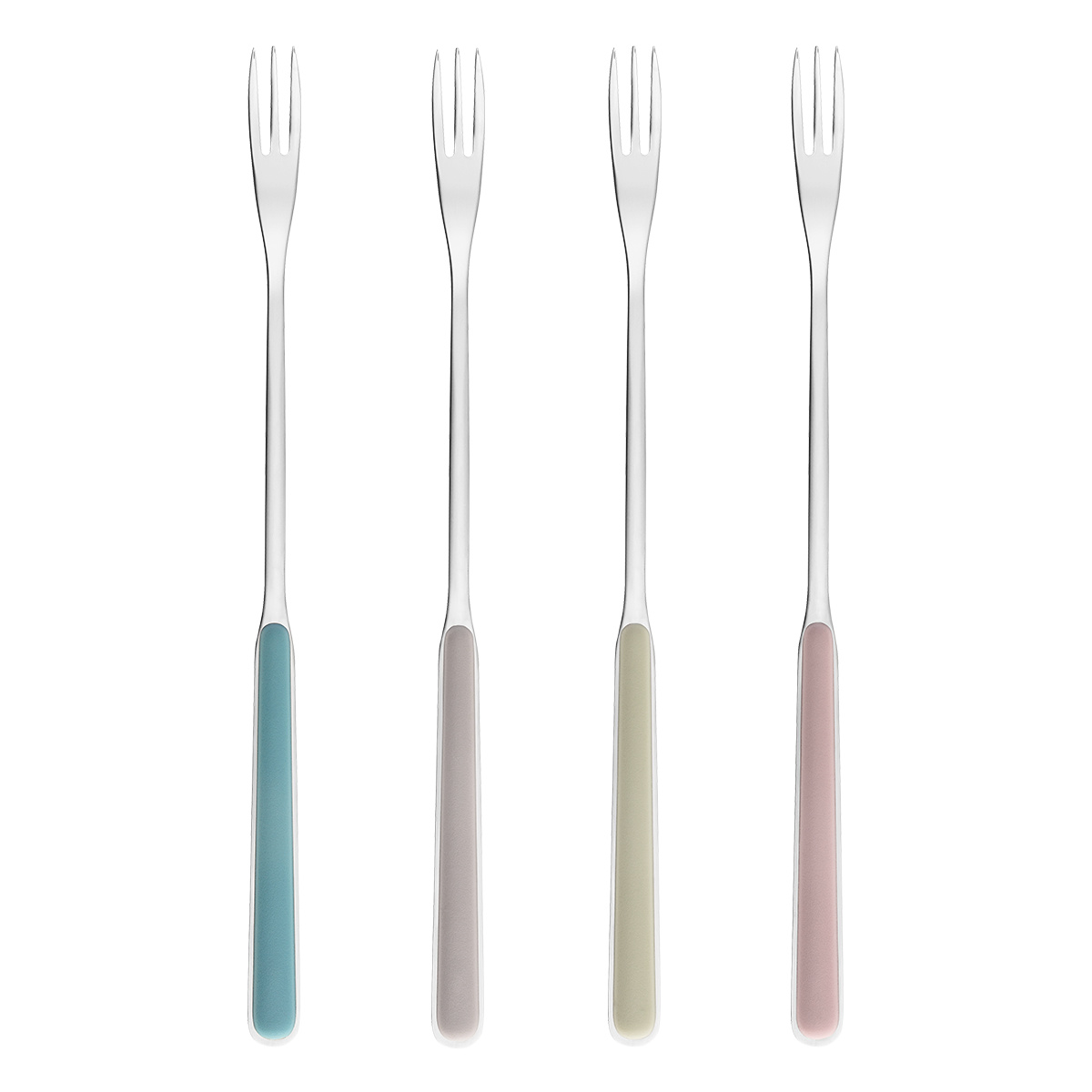 Vilice za sirni fondue 4 kosi pastel | Gallery Sola