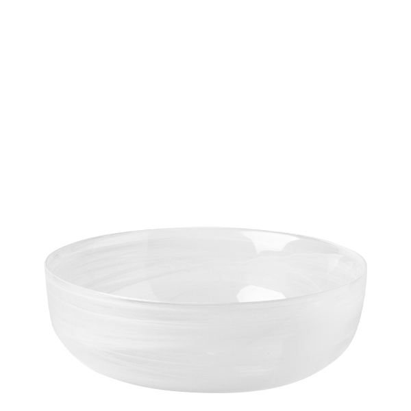 Skleda bela 21 cm - Elements Glass