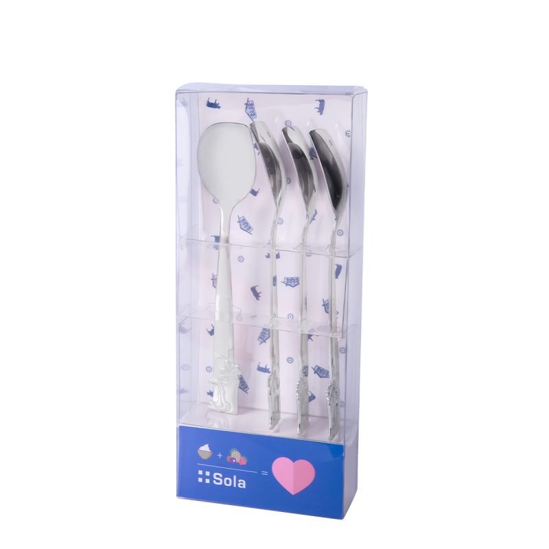 Žlička za jogurt set 4 kom. - Swiss Cow