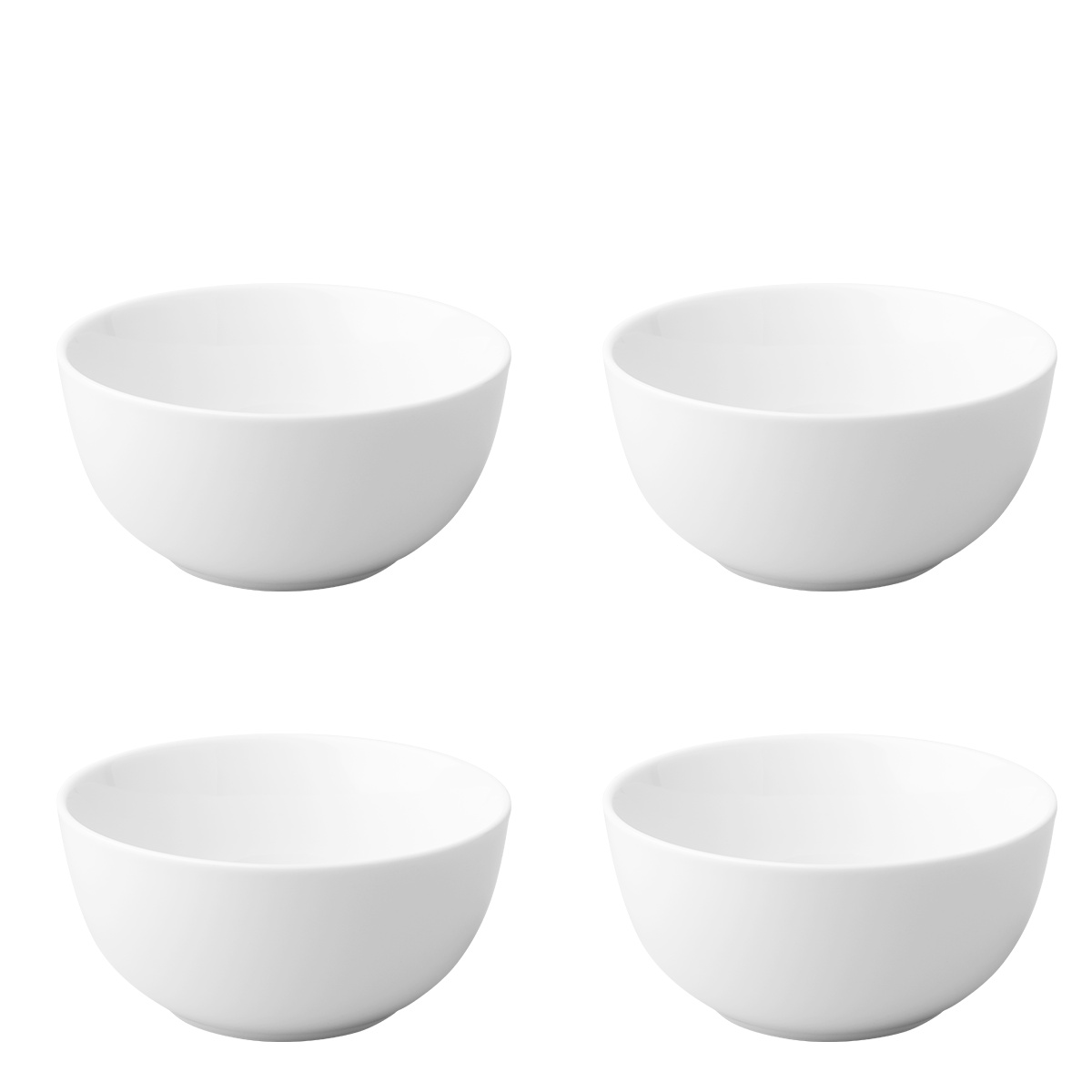 Skleda za kosmiče set 4 kosi - Basic