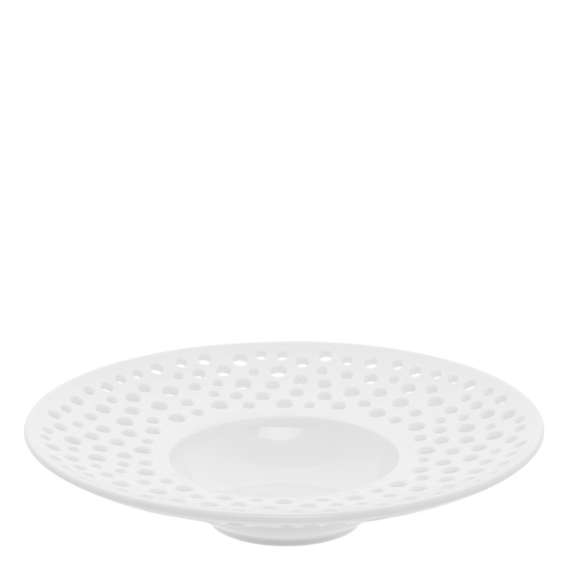 Globok krožnik perforiran 23,5 cm - Flow
