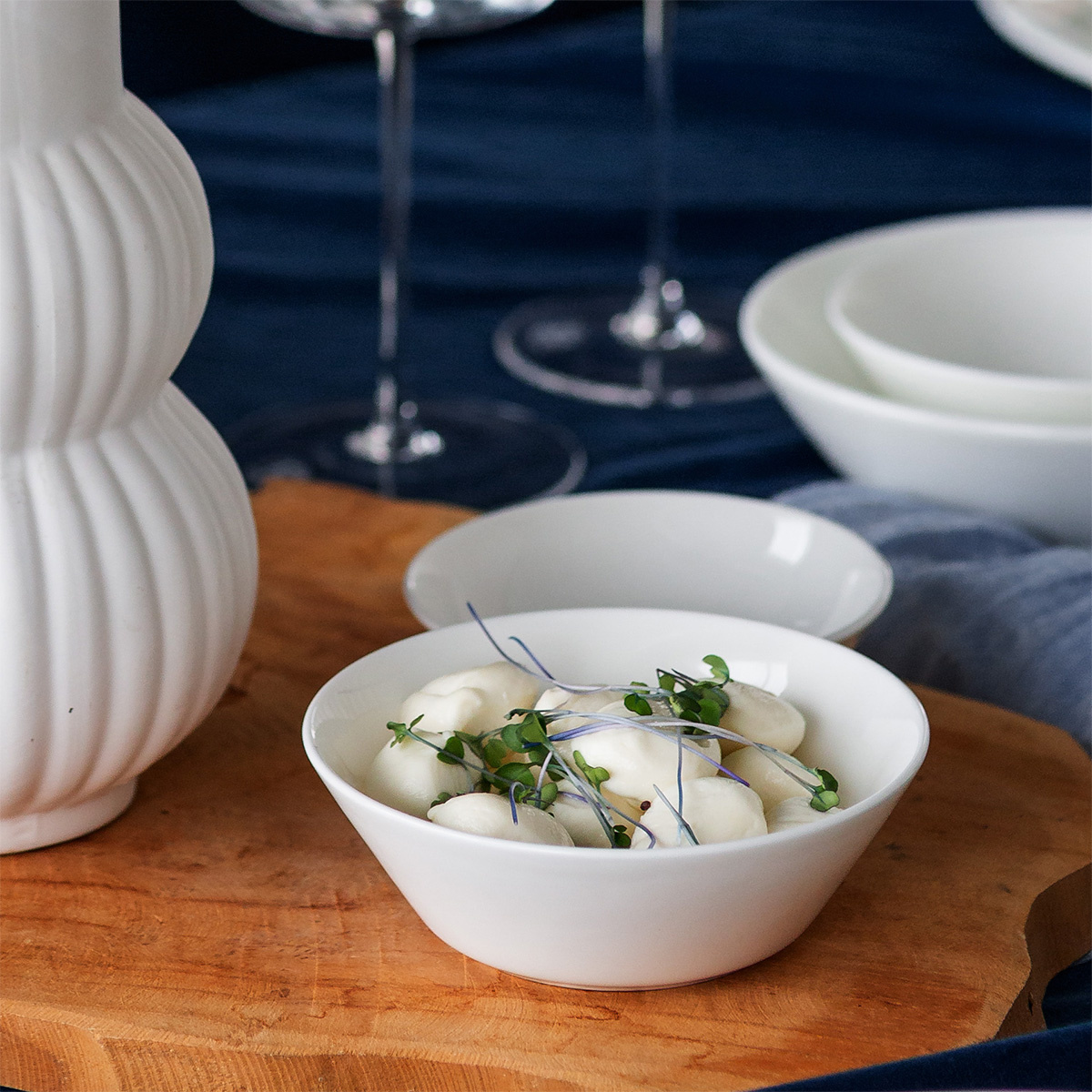 Porcelanasti set 19 kosov – Premium Platinum Line