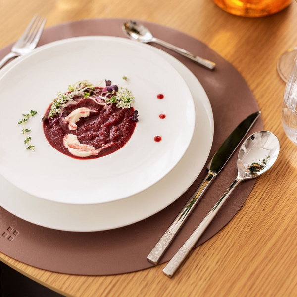 Globok krožnik gourmet 23,5 cm - Premium Platinum Line
