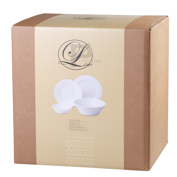 Porcelanasti set 19 kosov – Premium Platinum Line