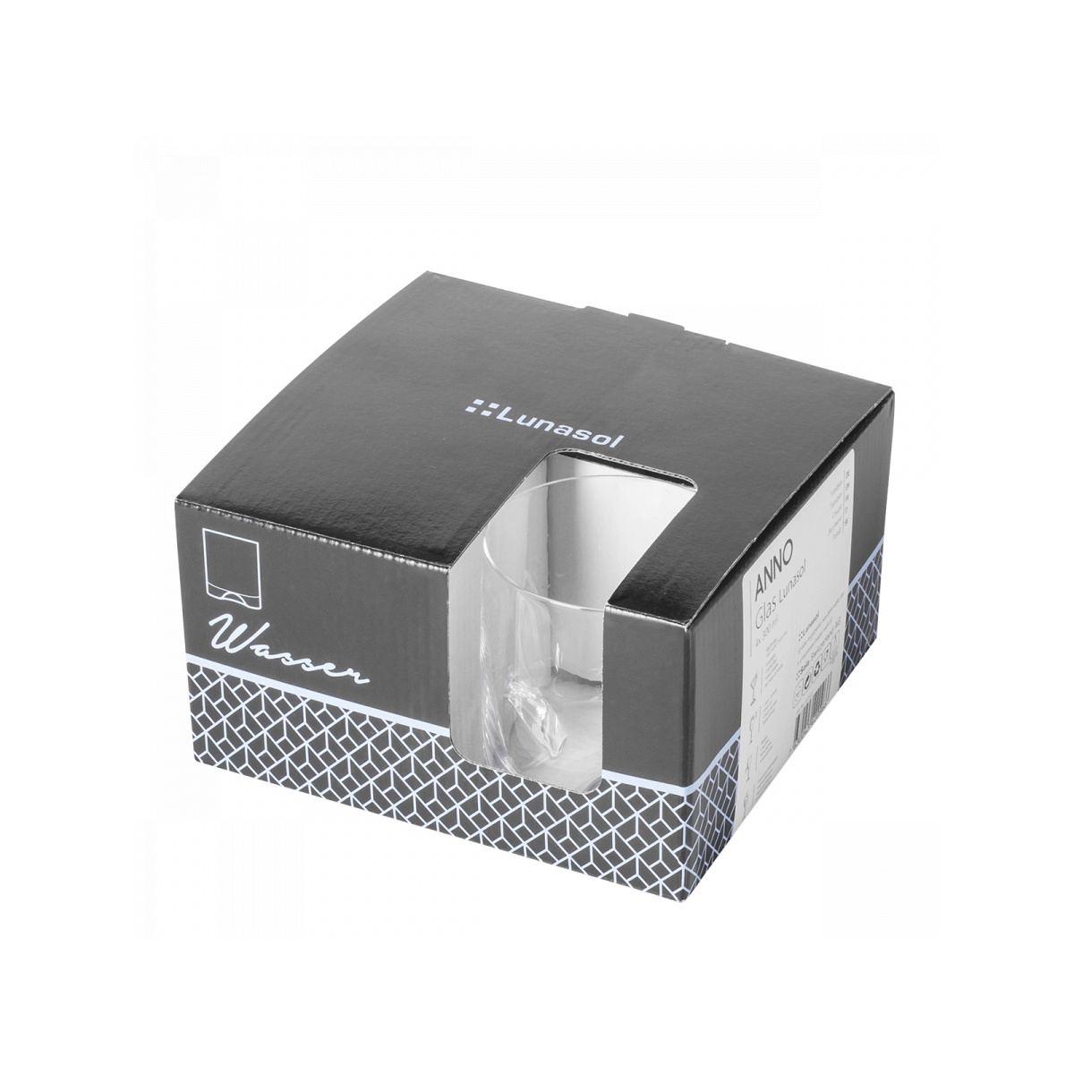 Kozarci Tumbler 300 ml komplet 4 kos - Anno Glas Lunasol META Glass