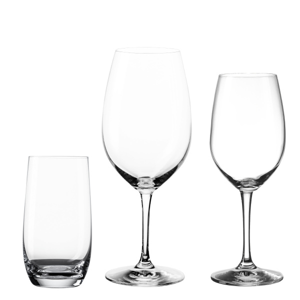 Začetni komplet kozarcev 18 kosov - Benu Basic Premium Glas Lunasol