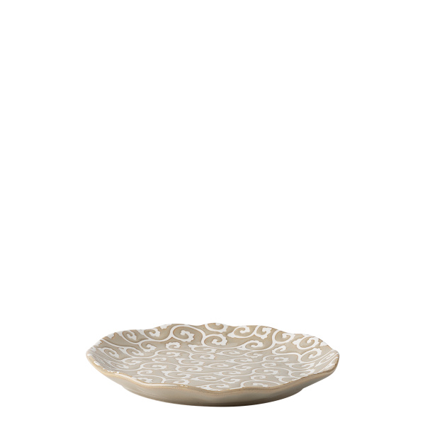 Plitev krožnik Wavy 20,5 cm | Levante Pearl