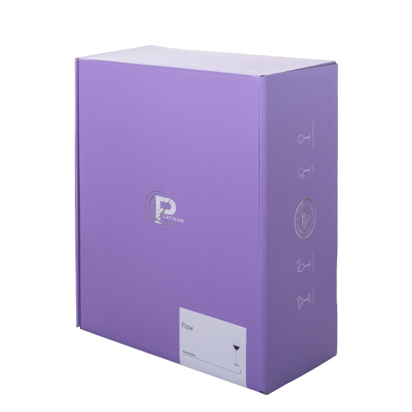 Kozarci za šampanjec 300 ml komplet 2 kosa - FLOW Glas Platinum Line