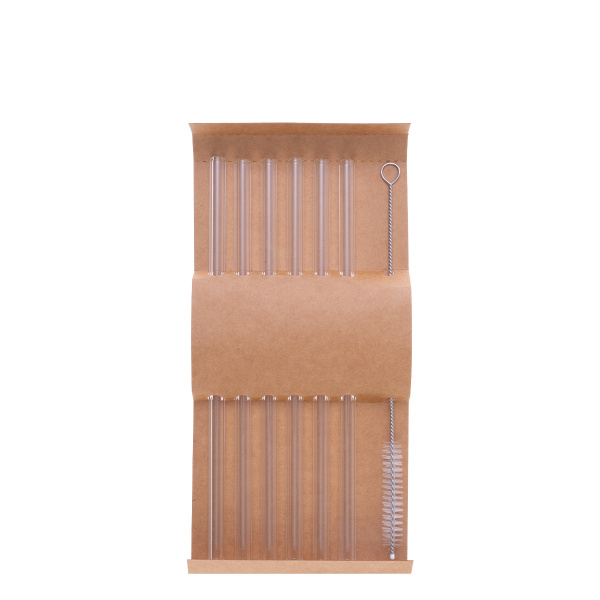 Set 6 ravnih slamic za pitje
