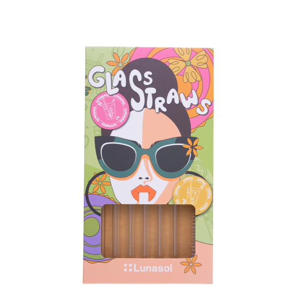Set 6 ravnih slamic za pitje