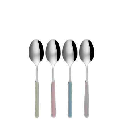 Žličke za müsli/desertna žlička komplet 4 kos - Gallery Pastel mix