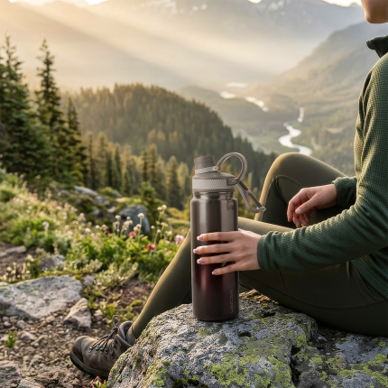 Steklenica 850 ml ombre rdeča | to Go Lusol