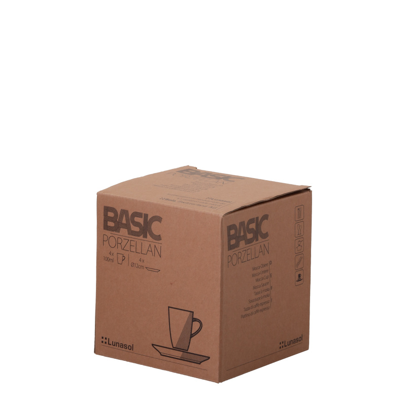 Set za espresso 8 kosov - Basic