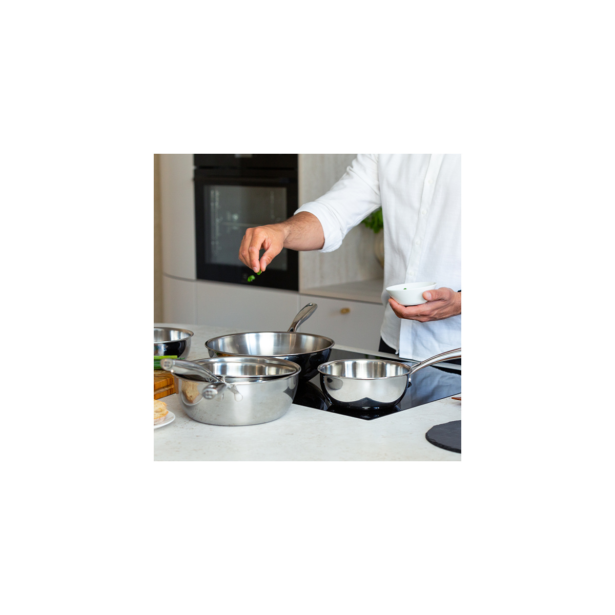 Ponev Orion Professional ø24 cm Platinum Lunasol