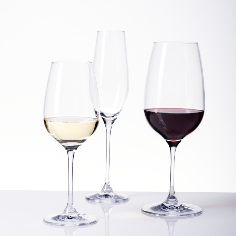 Začetni komplet kozarcev za dom 18 kosov – Premium Glas Crystal