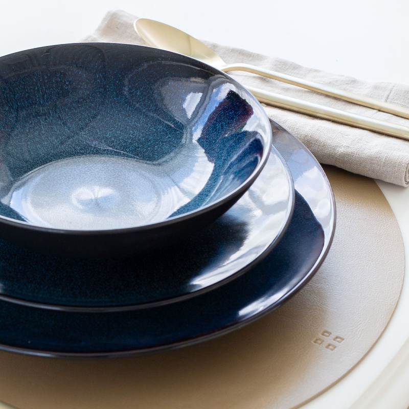 Porcelanast komplet 12 kosov | Gaya Atelier Night Sky