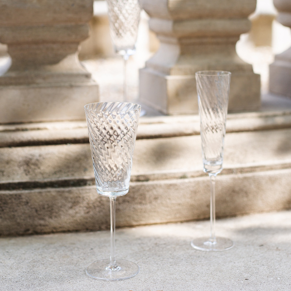 Kozarci za belo vino 150 ml set 2 kosa - Gaya Glas Premium
