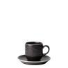 Komplet za kavo 12 kosov — Elements Yin & Yang black
