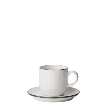 Kavni set 12 delni | Elements Yin & Yang white