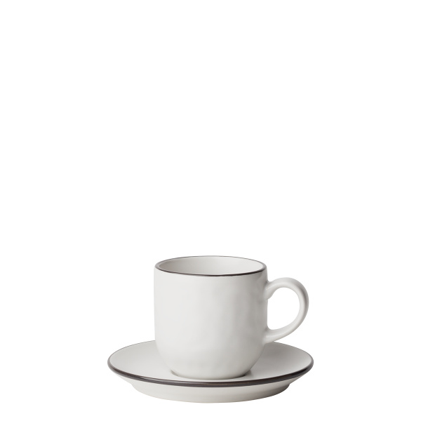 Kavni set 12 delni | Elements Yin & Yang white