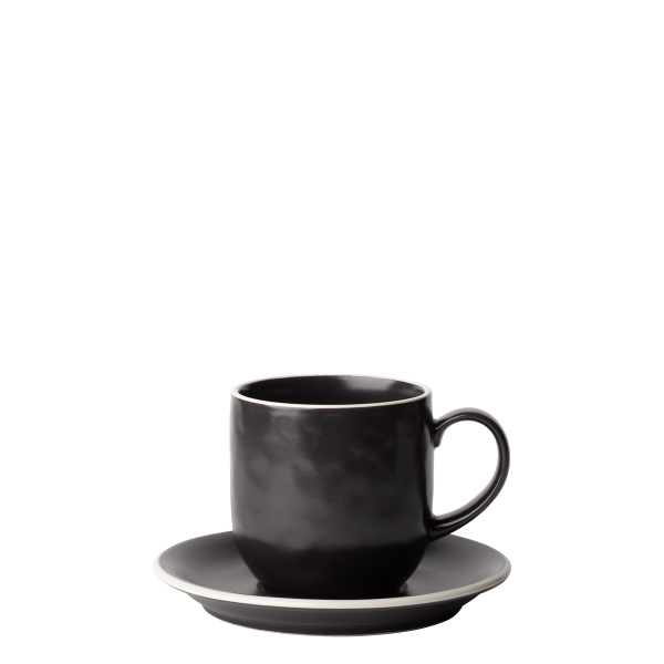Komplet skodelic 12 kosov | Elements Yin & Yang black