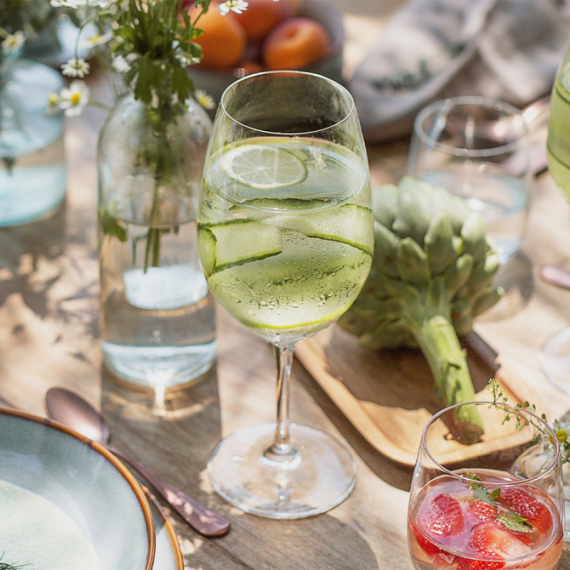 Kozarci za rdeče vino 650 ml komplet 4 kosov - Benu Glas Lunasol META Glass