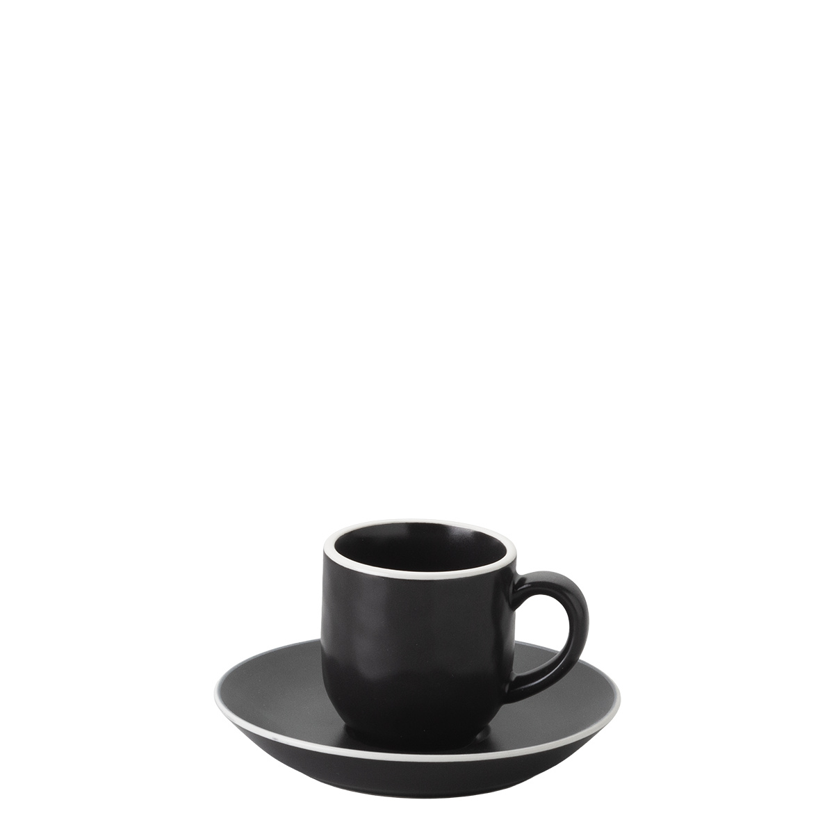 Mokka set 12 kosov | Elements Yin & Yang black