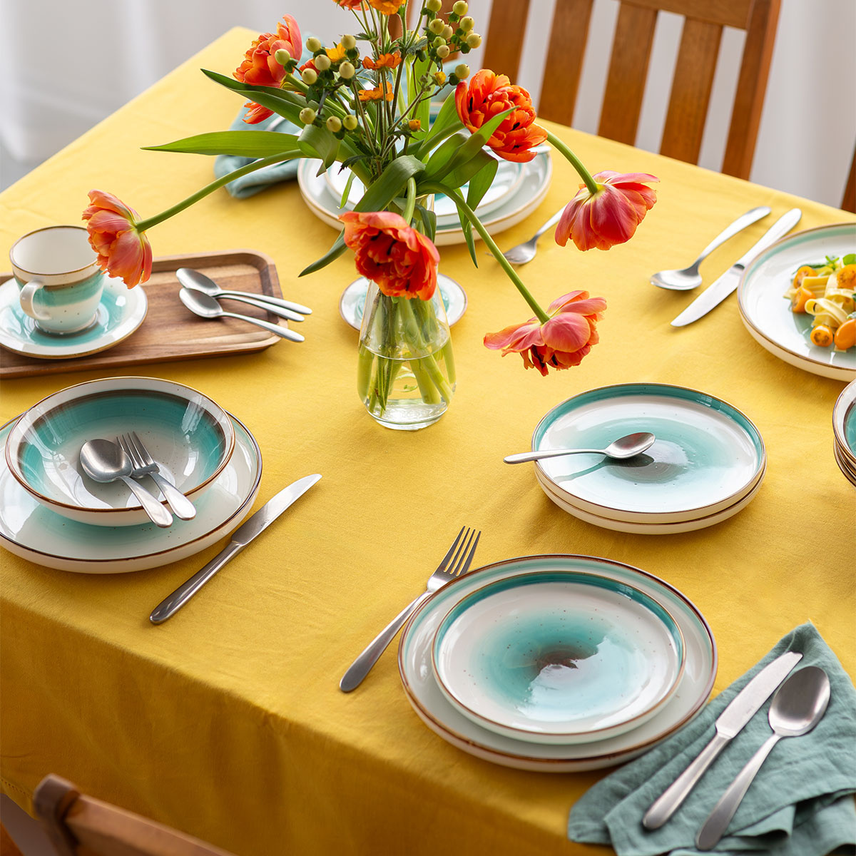 Porcelanasti set 12 kosov | Gaya RGB Rustico