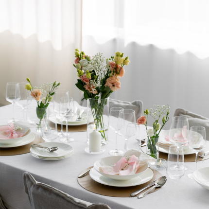 Začetni set posode 60 kosov | Premium Platinum gold