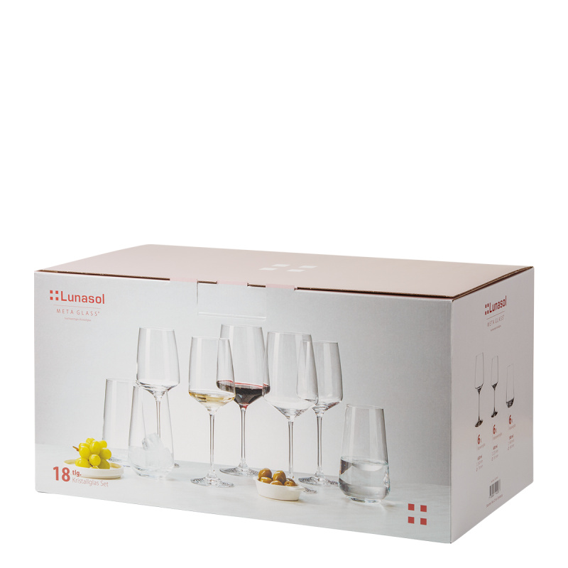 Začetni set posode 60 kosov | Premium Platinum silver