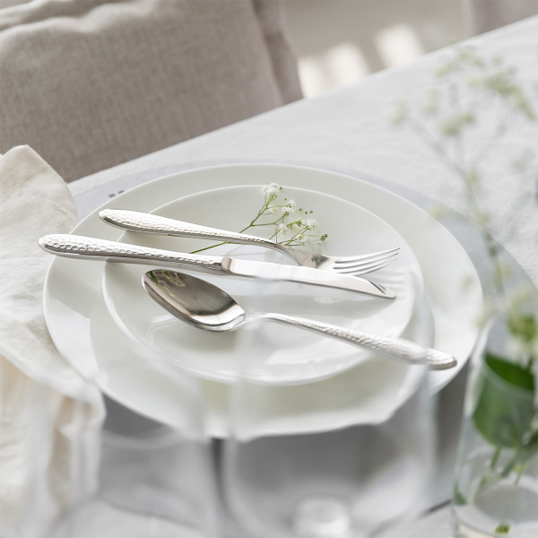 Začetni set posode 60 kosov | Premium Platinum silver