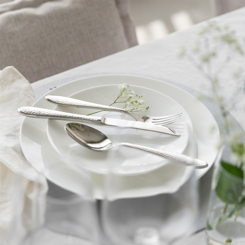 Začetni set posode 60 kosov | Premium Platinum silver