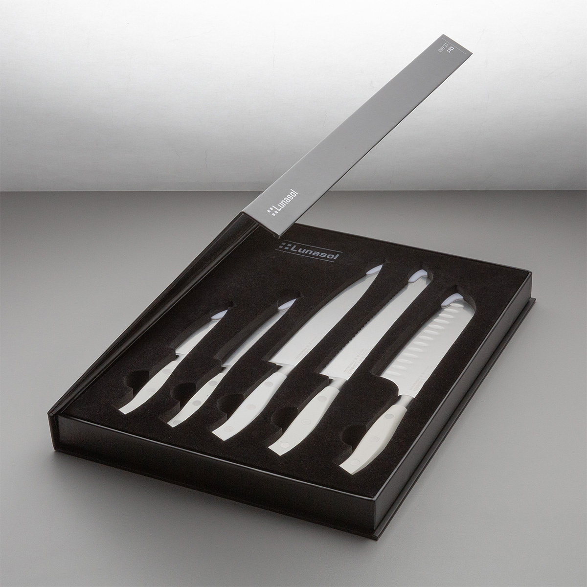 Komplet nožev 5 kos — Lunasol Premium Knife bel