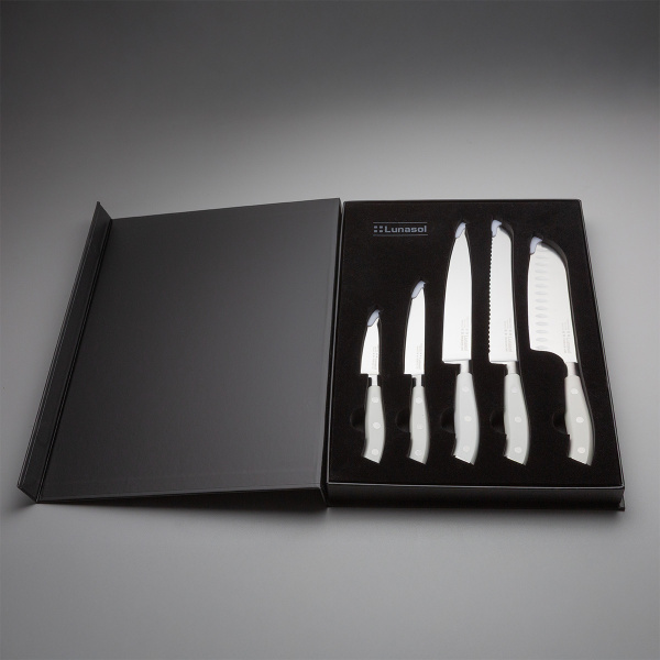 Komplet nožev 5 kos — Lunasol Premium Knife bel