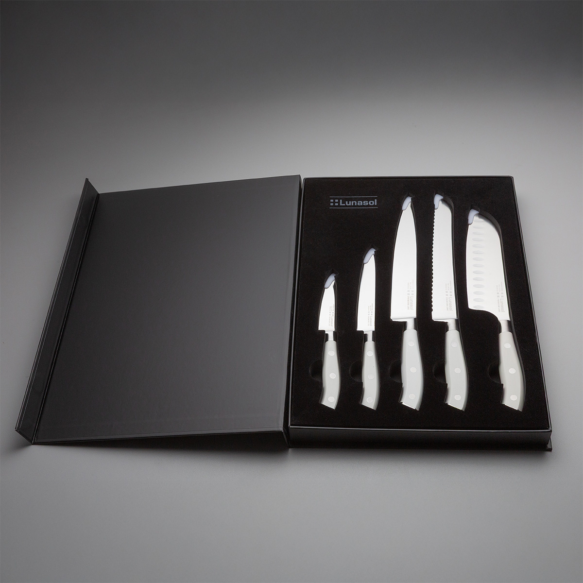 Komplet nožev 5 kos — Lunasol Premium Knife bel