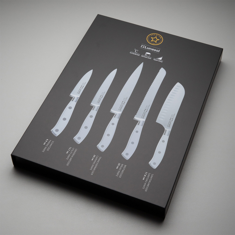 Komplet nožev 5 kos — Lunasol Premium Knife bel