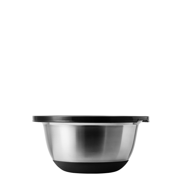 Komplet posod za mešanje s pokrovom 4 kosi – Basic Kitchen