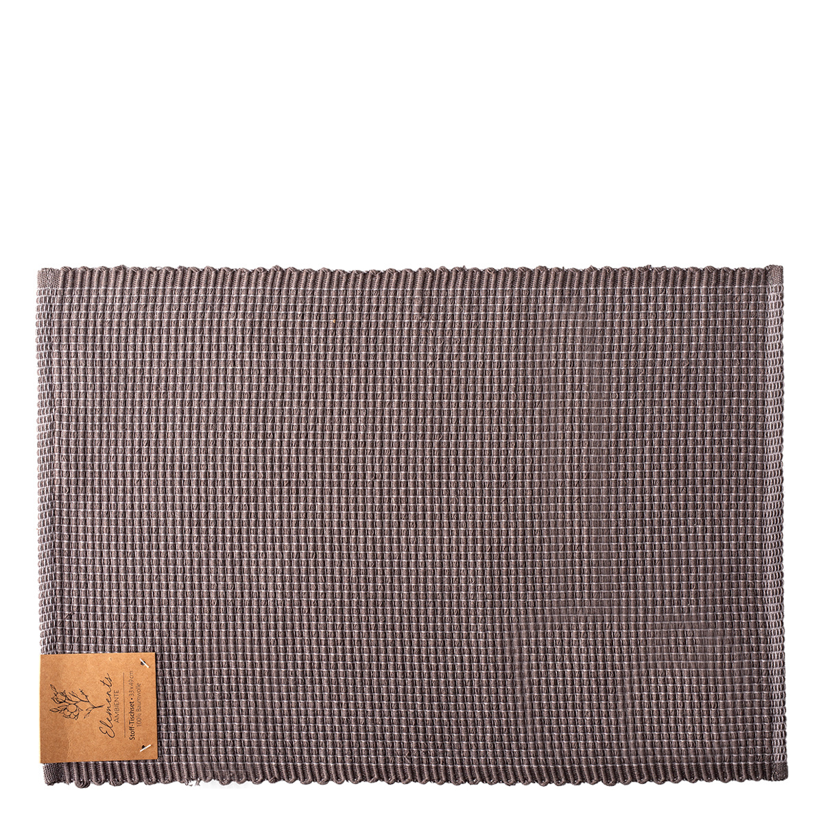 Siva pogrinjek 33 x 49 cm – Elements Ambiente