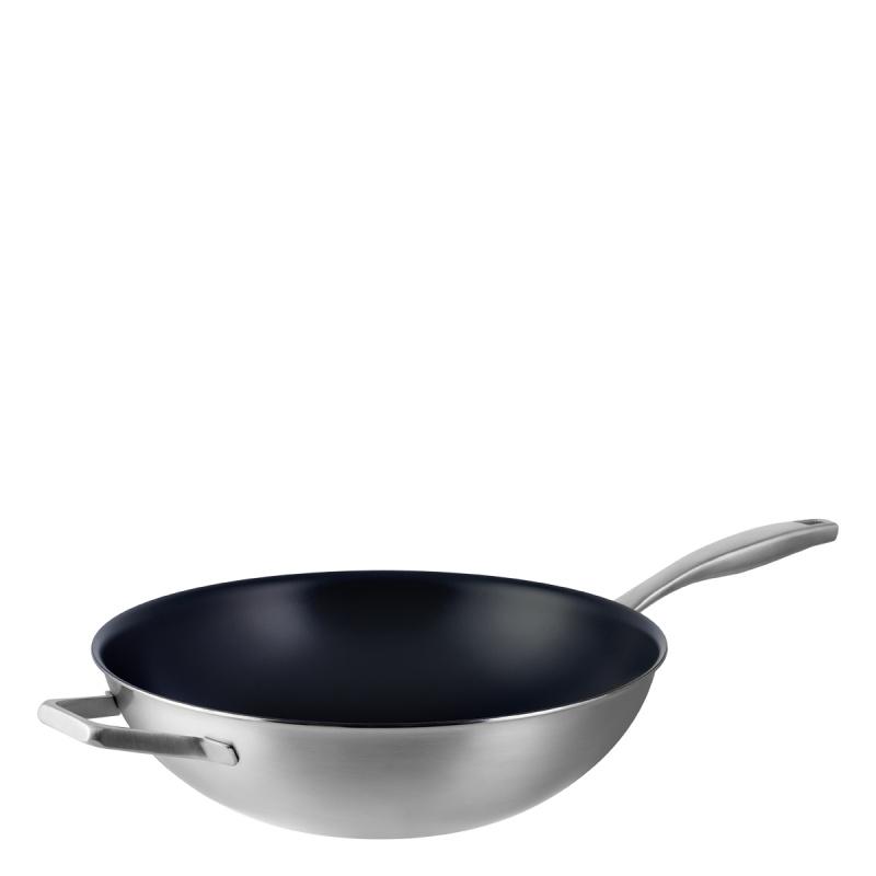 Wok s stekleno pokrovko ø 30 cm | Sirius Terra