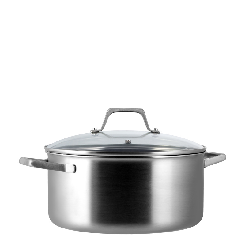 Lonec s stekleno pokrovko ø 24 cm | Sirius Terra