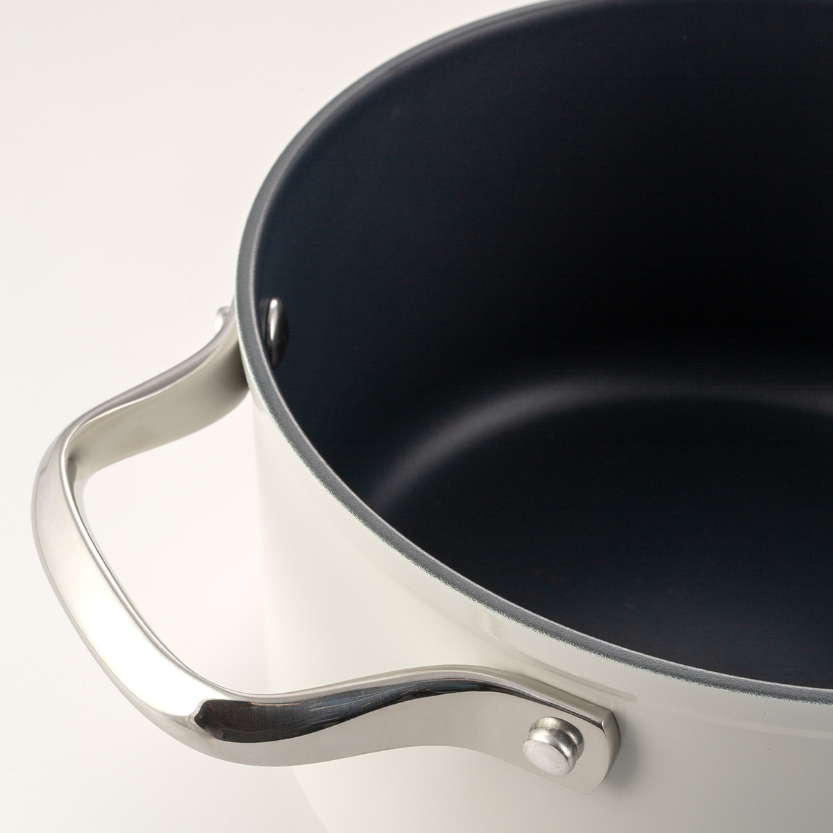 Lonec s titanovo prevleko krem barve Ø 20 cm - Saturn Terra Lunasol