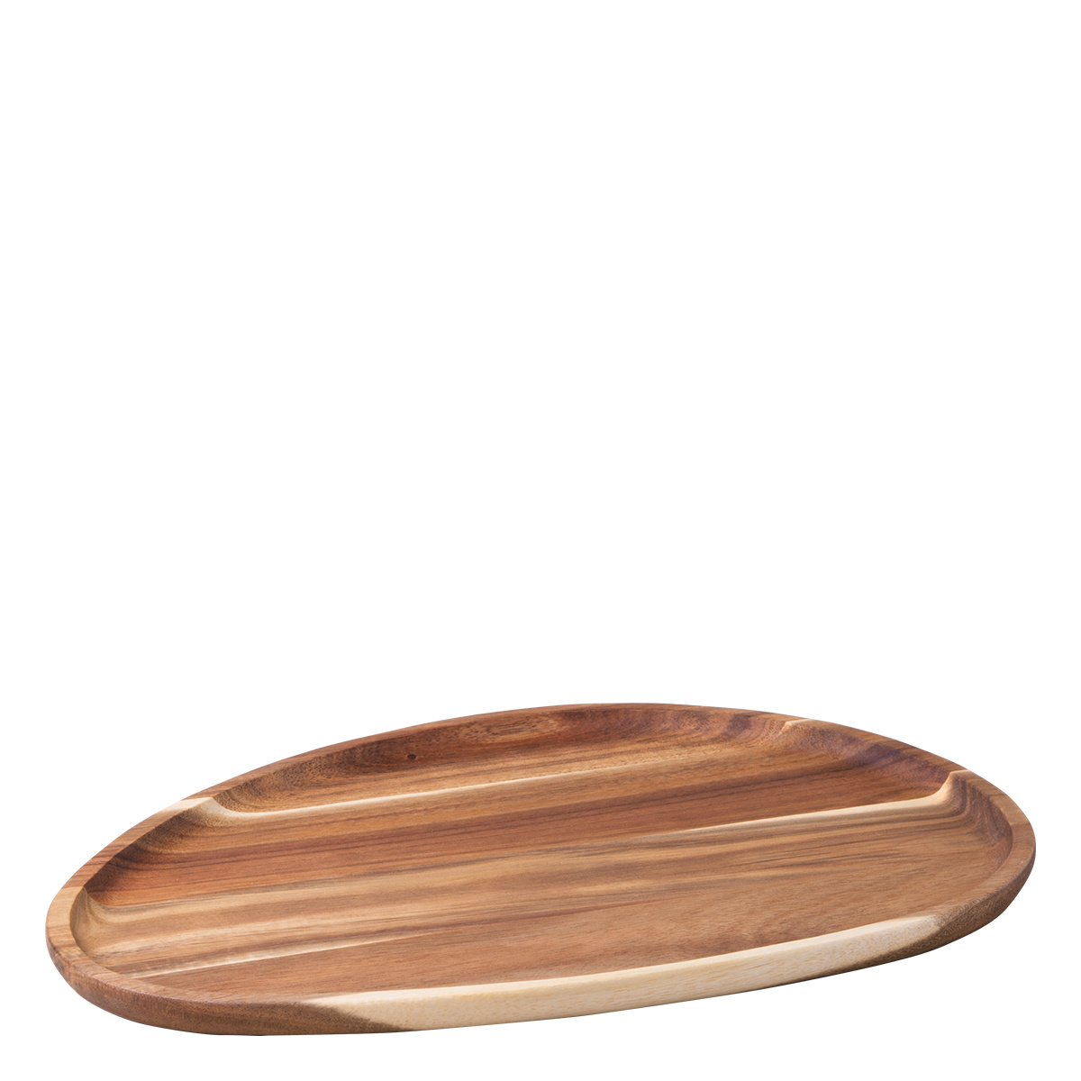 Pladenj Triangle Akacija 35 x 25 cm - FLOW Wooden