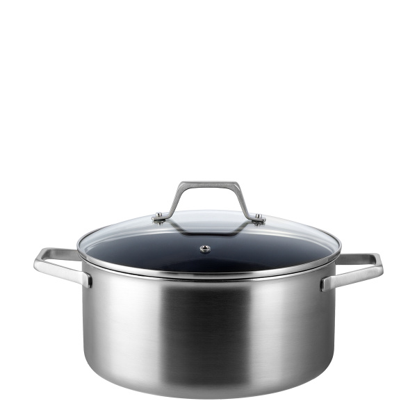 Lonec s stekleno pokrovko ø 24 cm | Sirius Terra