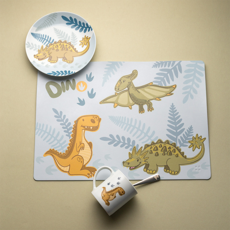 Otroški pogrinjek Dino 45 × 32 cm – KIDS WORLD