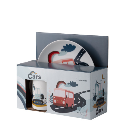 Otroški porcelanasti set Cars 3 kosov – KIDS WORLD