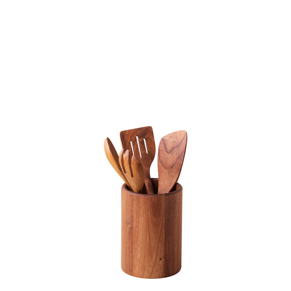 Stojalo za kuhinjske pripomočke Agát 17,8 cm × 12,7 cm – FLOW Wooden