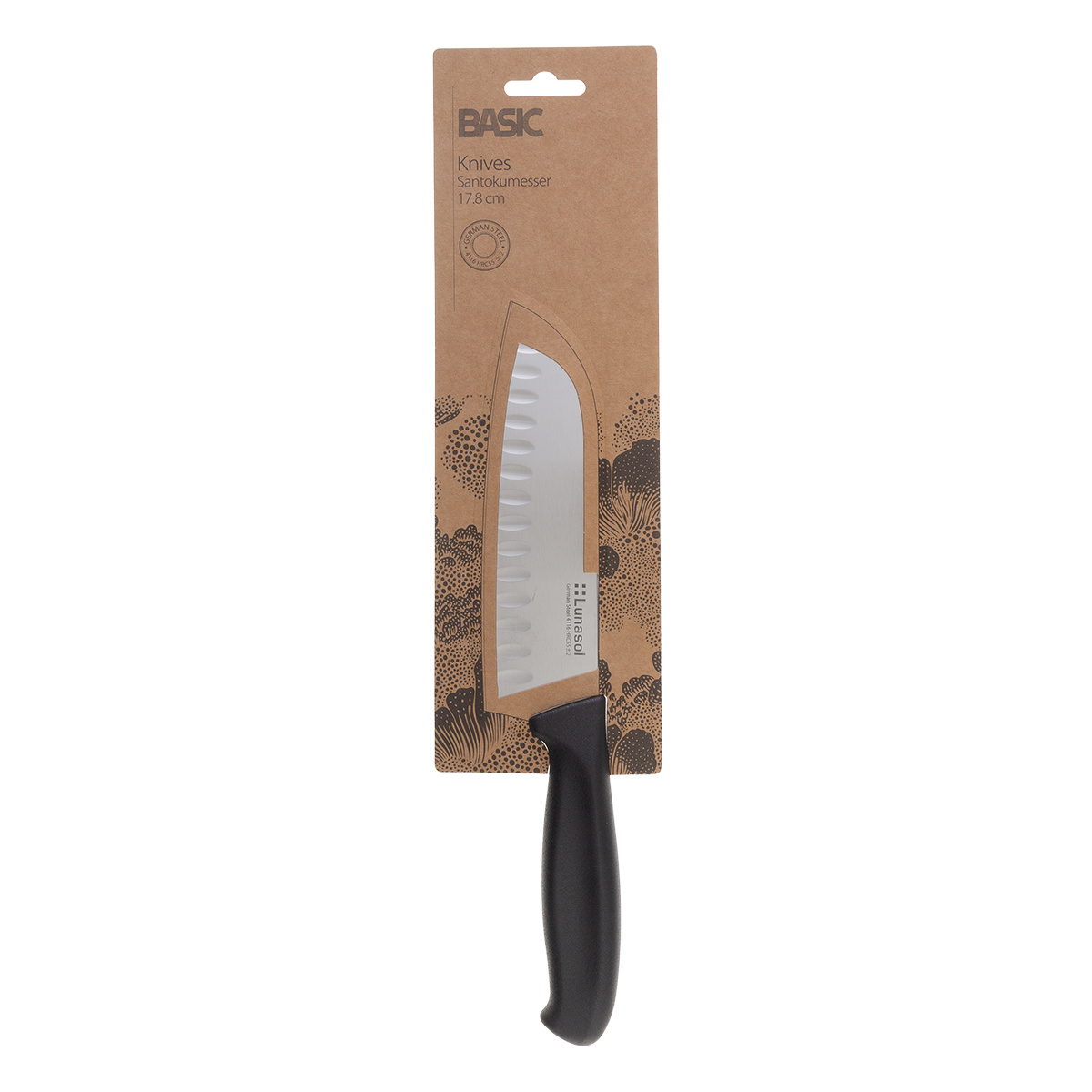 Santoku nož 17,8 cm | Basic Lunasol