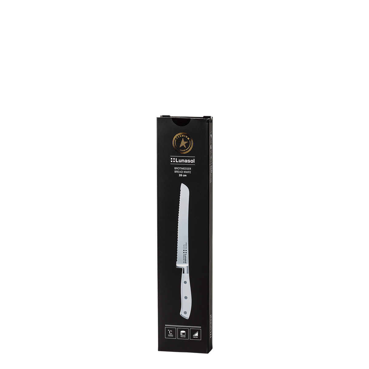 Nož za kruh 20 cm - Premium