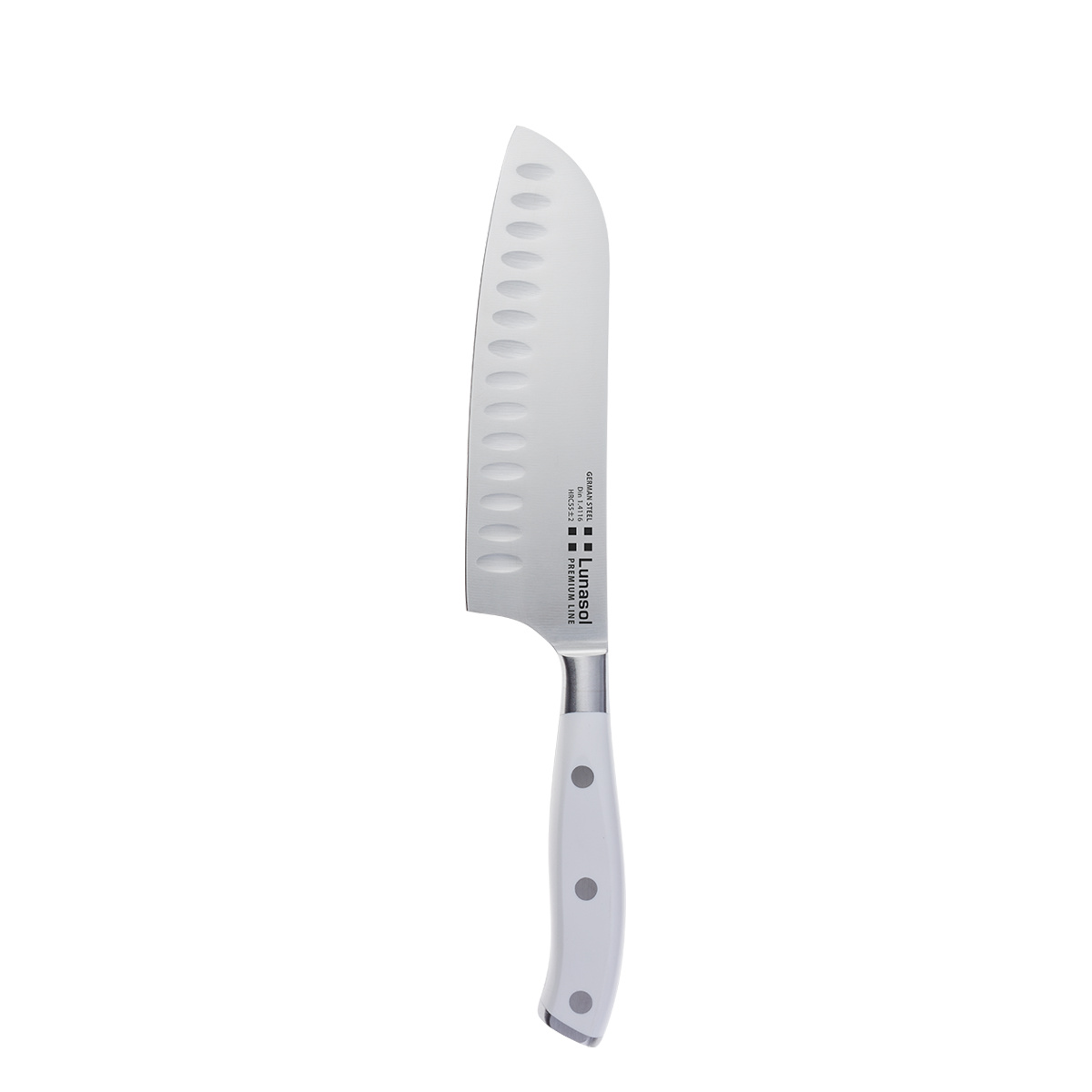 Nož santoku velik 17,8 cm - Premium