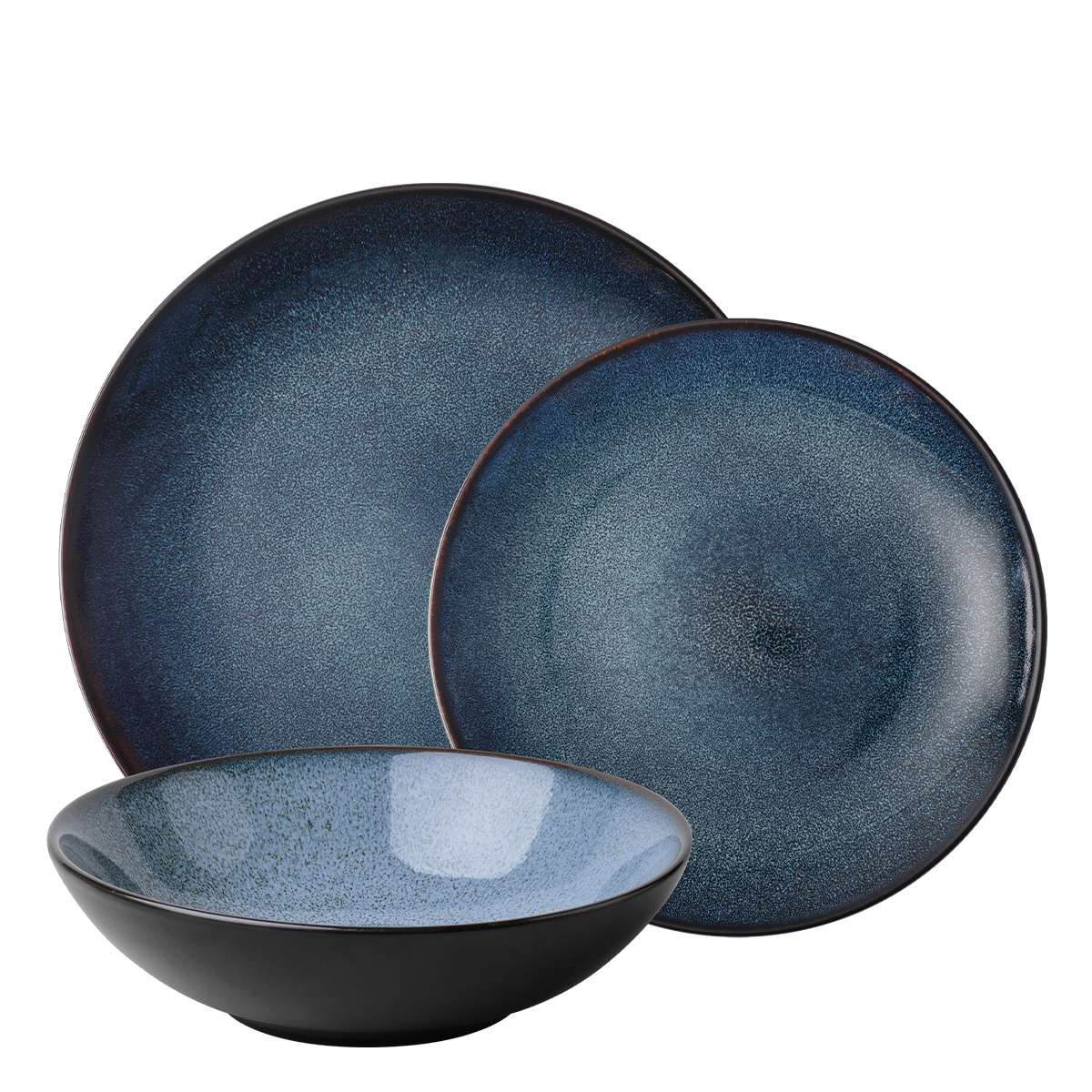 Porcelanast komplet 12 kosov | Gaya Atelier Night Sky